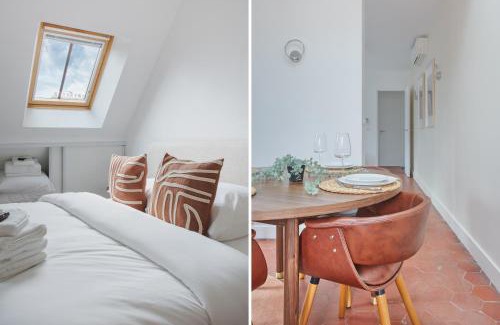 Champs-Elysees Apartamento | Appartement climatisé 1BR Triangle d'Or