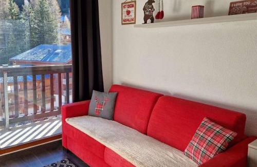 Valfrejus Apartamento | Appartement cocooning 4/6 pers, coeur station, proche pistes et commodités - FR-1-265-190