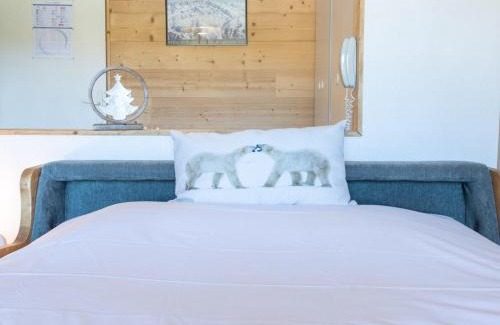Jeux Apartamento | Appartement cosy à l'Alpe d'Huez - 4 pers, balcon, animaux admis - FR-1-645-13
