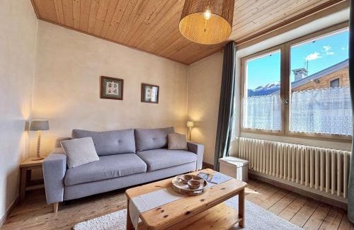 Praz-sur-Arly Apartamento | Appartement cosy à Praz-Sur-Arly, proche pistes de ski, centre, parking, 2 étoiles, pour 4 pers. - FR-1-603-6