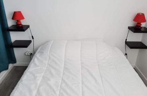 Marseillan Apartamento | Appartement cosy 2 pièces cabine, terrasse, WIFI, parking privé, proche plage à Marseillan - FR-1-326-516