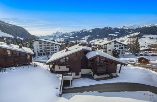 Le Planellet Apartamento | Appartement cosy 2 pièces à Megève, proche pistes et golf, avec balcon et jardin, pour 4 personnes. - FR-1-453-83