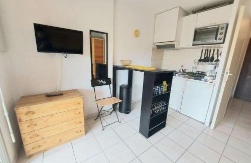 Marseillan Plage Apartamento | Appartement cosy 4 pers avec piscine, à 5 min de la plage - FR-1-326-761