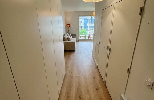 Plougonvelin Apartamento | Appartement cosy avec vue mer depuis la terrasse, piscine et sauna.