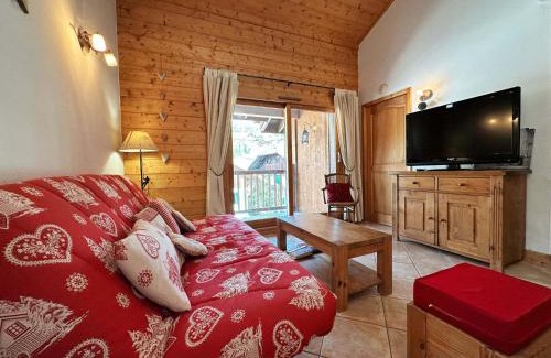 Samoens Apartamento | Appartement cosy avec balcon et parking au centre de Samoëns, proche du ski-bus - FR-1-624-158