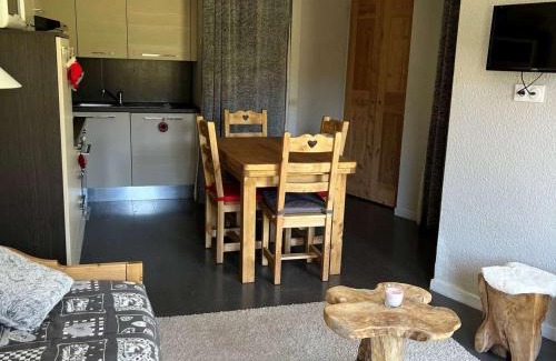 Belle Plagne Apartamento | Appartement cosy avec accès direct aux pistes, animaux acceptés - Belle Plagne - FR-1-181-982