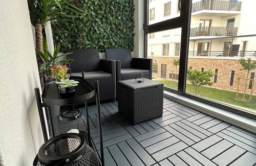 Poissy Apartamento | Appartement Cosy Avec Terrasse