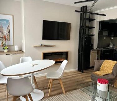 Brequerecque Apartamento | Appartement cosy avec jardin proche de la gare