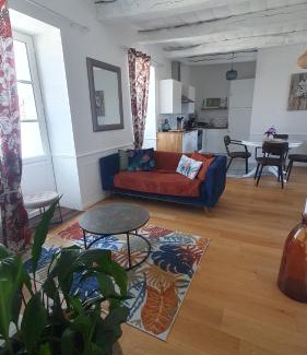 La Plaine-sur-Mer Apartamento | Appartement cosy en cœur de bourg
