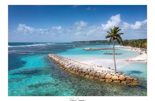 Sainte-Anne Apartamento | Appartement cosy, les pieds dans l'eau !