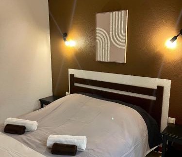 Levernois Apartamento | Appartement détente, piscine - sauna - vue sur le golf