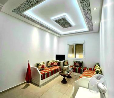 Hjar Ennhal Apartamento | Appartement dans résidence à 2 pas de la mer et parking
