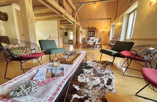Praz-sur-Arly Apartamento | Appartement de 5 pièces à Praz-sur-Arly avec cheminée, mezzanine et parking - 8 pers - FR-1-603-7