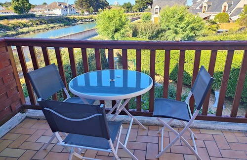 Guerande Apartamento | Appartement de Charme Dans Résidence Sécurisée Avec Balcon et Piscine Chauffée