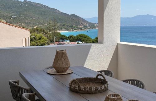 Ajaccio Apartamento | Appartement de luxe type 4 Eden Suite Sanguinaires vue mer avec piscine chauffée résidence Ajaccio
