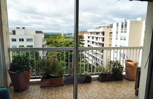 Sceaux Apartamento | Appartement Design Familial 100m2, vue Dégagée, Aperçu Tour Eiffel