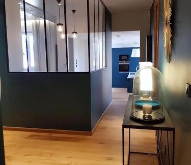 Gare-Jouvenet Apartamento | Appartement Design Rouen-gare avec parking privé