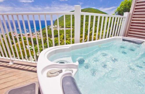 Deshaies Apartamento | Appartement Duplex Vue Mer Jacuzzi Privé