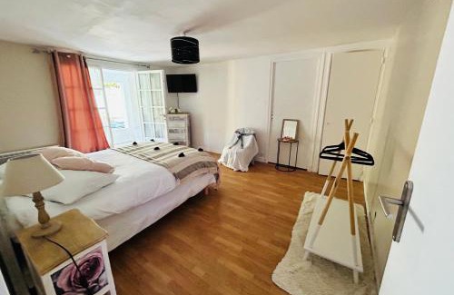 Chatillon-sur-Indre Apartamento | Appartement entrée privative, terrasse et jardin