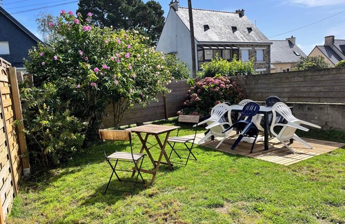 Larmor-Plage Casa | Appartement en rdv Avec Jardin Privatif 6 Personnes à 5 min de la Plage à Pieds