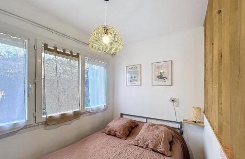 Lamalou-les-Bains Apartamento | Appartement F1 avec Terrasse et Clim, à 650m des Thermes - Lamalou-les-Bains - FR-1-451-191