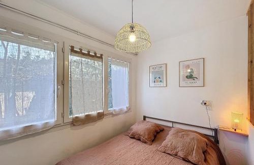 Lamalou-les-Bains Apartamento | Appartement F1 avec Terrasse et Clim, à 650m des Thermes - Lamalou-les-Bains - FR-1-451-191