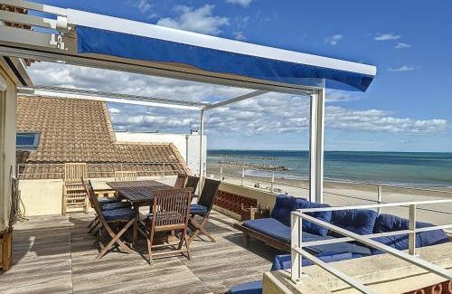 Carnon-Plage Apartamento | Appartement F4 Carnon avec terrasse, parking, climatisation, wifi, accès plage - FR-1-715-92