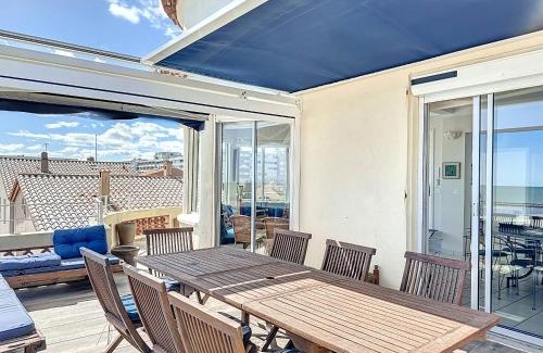 Carnon-Plage Apartamento | Appartement F4 Carnon avec terrasse, parking, climatisation, wifi, accès plage - FR-1-715-92