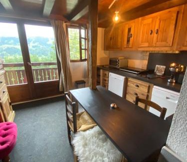 Demi-Quartier Apartamento | Appartement face Mont Blanc