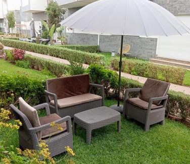 Lamharza Essahel Apartamento | Appartement Familial avec Jardin, Résidence avec Piscine Dar El Bahr