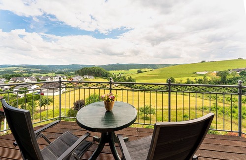 Duedinghausen Apartamento | Appartement Fernblick, 55qm, Balcony