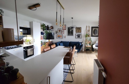 Gennevilliers Apartamento | Appartement Lumineux, Cosy et Tout Équipé