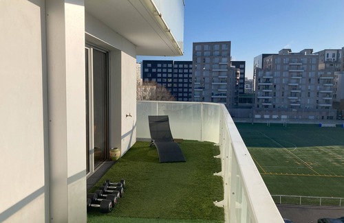 Gennevilliers Apartamento | Appartement 87 m2 - 3 Chambres Pour 6 Personnes Proche Paris - Parking Gratuit