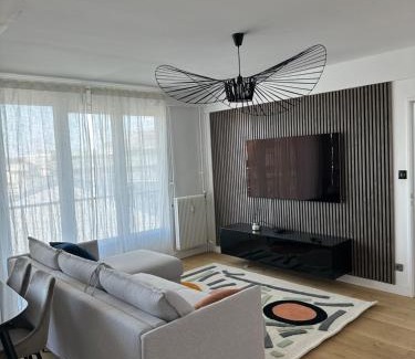Republique–Point-du-Jour Apartamento | Appartement de charme sur les toits de Boulogne !