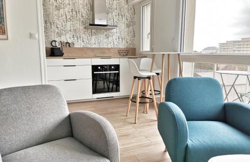 Cherbourg-en-Cotentin Apartamento | Appartement lumineux avec balcon et parking