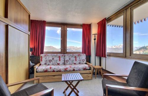 Plagne Centre Apartamento | Appartement 2 pièces au pied des pistes, balcon, cuisine équipée - FR-1-455-259