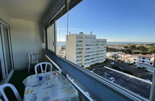 Saint-Hilaire-de-Riez Apartamento | Appartement cosy proche plage avec balcon et vue mer - FR-1-224C-48