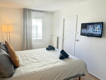 Villeneuve-la-Garenne Apartamento | Appartement moderne au centre-ville de Villeneuve La Garenne