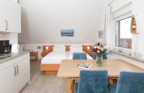 Juist Apartamento | Appartement Haus Bracht- direkt am Kurplatz