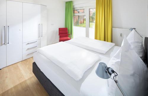 Juist Apartamento | Appartement Haus Bracht- direkt am Kurplatz