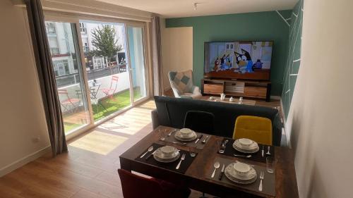 Saint-Nazaire Apartamento | Appartement Hyper-Centre 3 Chambres 3 Salles de Bain Parking