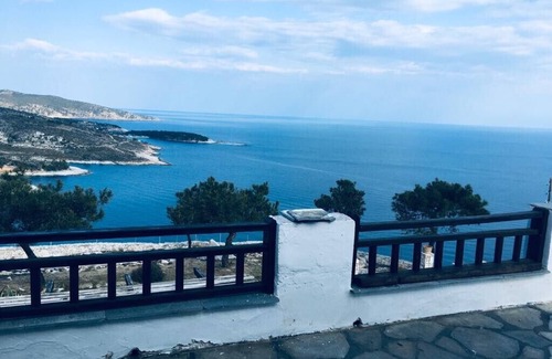 Thasos Casa | Appartement Ksevni 2 mit Großer Terrasse und Meerblick