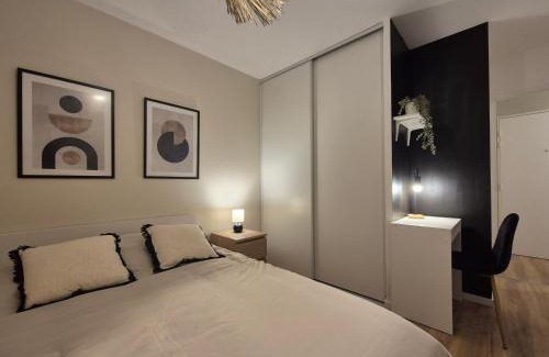 Quartier Saint-Clement - Jardin des Plantes Apartamento | Appartement L'Accès Rouen 10' Centre Historique