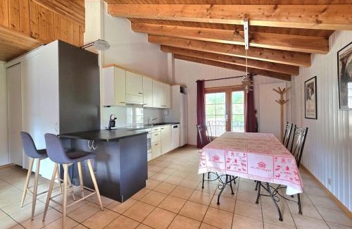 Saint-Martin Apartamento | Appartement l'Arzinol avec vue panoramique, St-Martin VS, Val d'Hérens