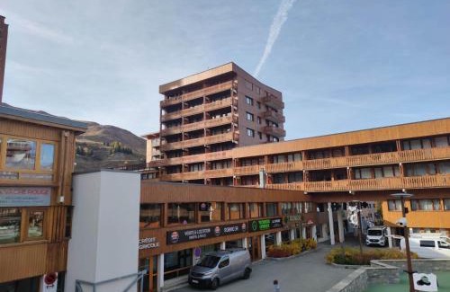 Plagne Centre Apartamento | Appartement lumineux proche des pistes avec balcon et 2 chambres - FR-1-181-2665