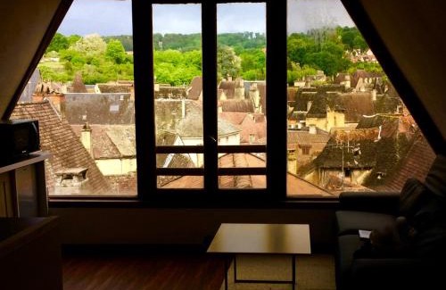 Sarlat-la-Caneda Historic Center Apartamento | Appartement la Belle Vue Panoramique