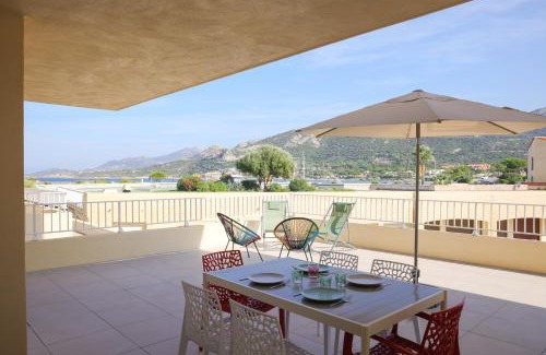 Marine de Saint Ambroggio Apartamento | Appartement La Balagne , Bord de mer, Grande Terrasse, Sant'Ambroggio