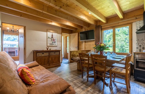 Les Clefs Chalet De Esquí | La Tournette-Chalet-Superior-Baño con ducha-Vista a la Montana