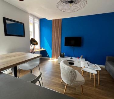 Aix-les-Bains Apartamento | Appartement le flamboyant - WIFI - CENTRAL - COSY