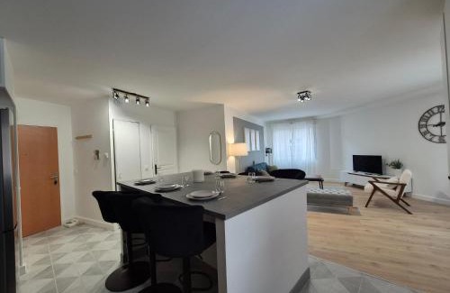 Centre Ville Rive Gauche Apartamento | Appartement Le Luna Rouen Parking Gratuit